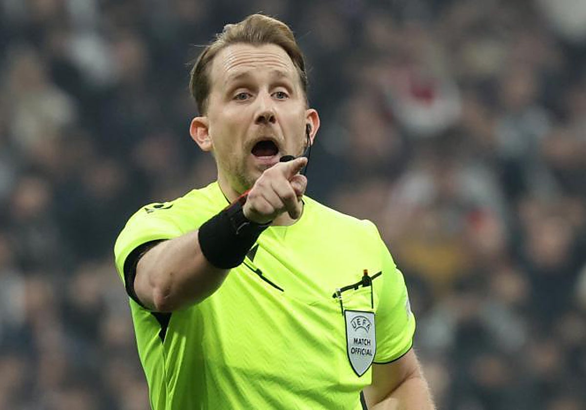 Julian Weinberger, árbitro del Ludogorets - Betis