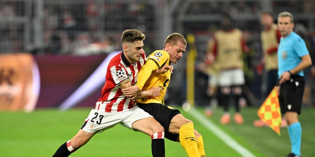 El Athletic naufraga en la Champions: dos partidos, dos derrotas