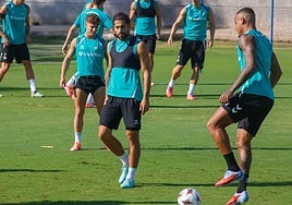 Ricardo regresa con el grupo en el entrenamiento previo al Ludogorets - Betis