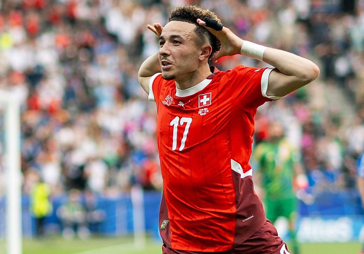 Vargas y Sow, convocados por Suiza para este parón de octubre