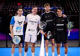 Nieto y Yanguas vuelven a semifinales tras un duro examen ante Navarro y Sanz