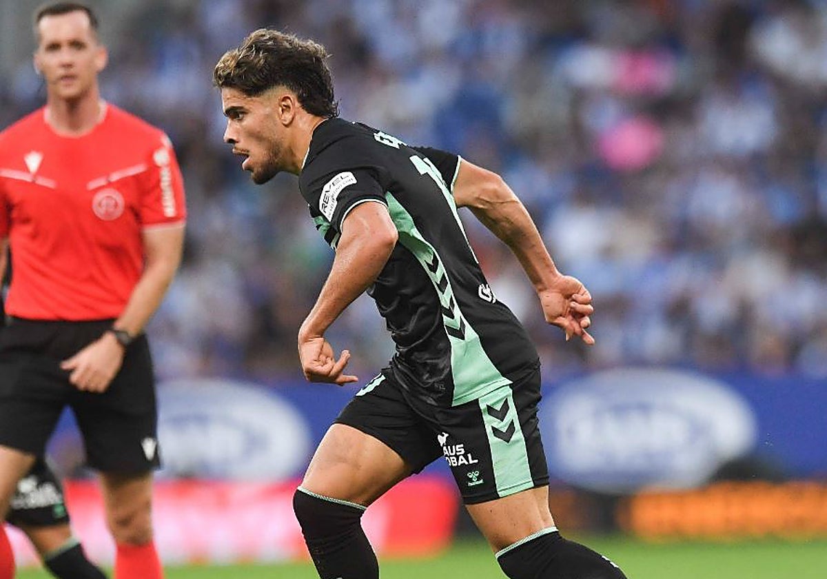 Abde disputando el Espanyol - Betis