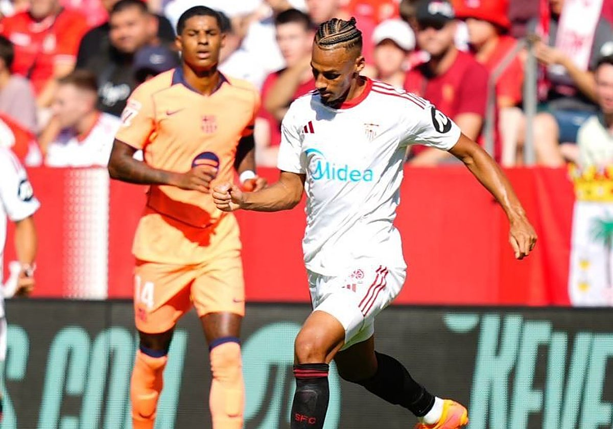 Sow en el Sevilla - Barcelona