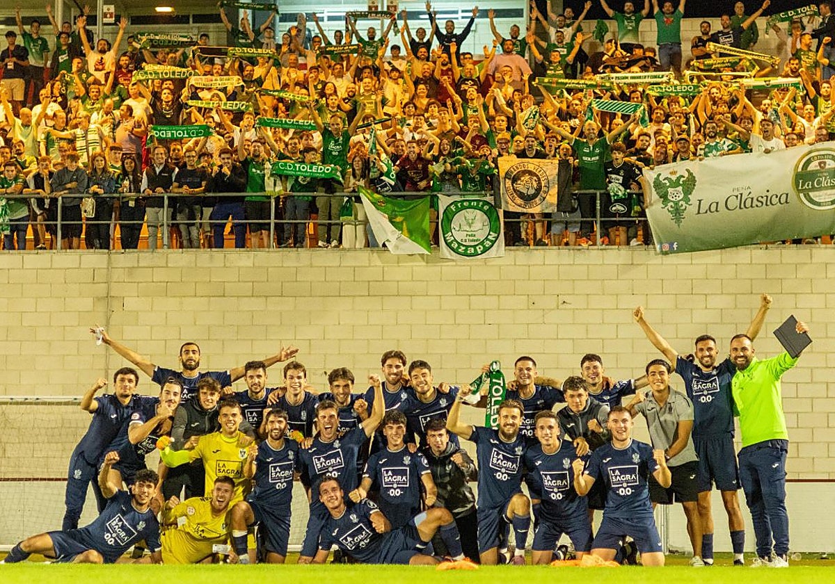 El CD Toledo, rival del Sevilla FC en la primera eliminatoria de la Copa del Rey