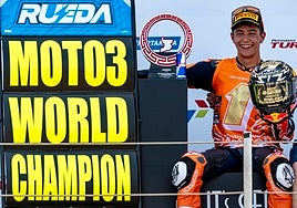 El sueño hecho realidad de José Antonio Rueda, el hijo de Gustavo y Almudena con un talento especial para las motos