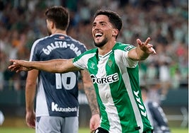 Fornals: «Desde que llegué al Betis no he estado nunca a este nivel»