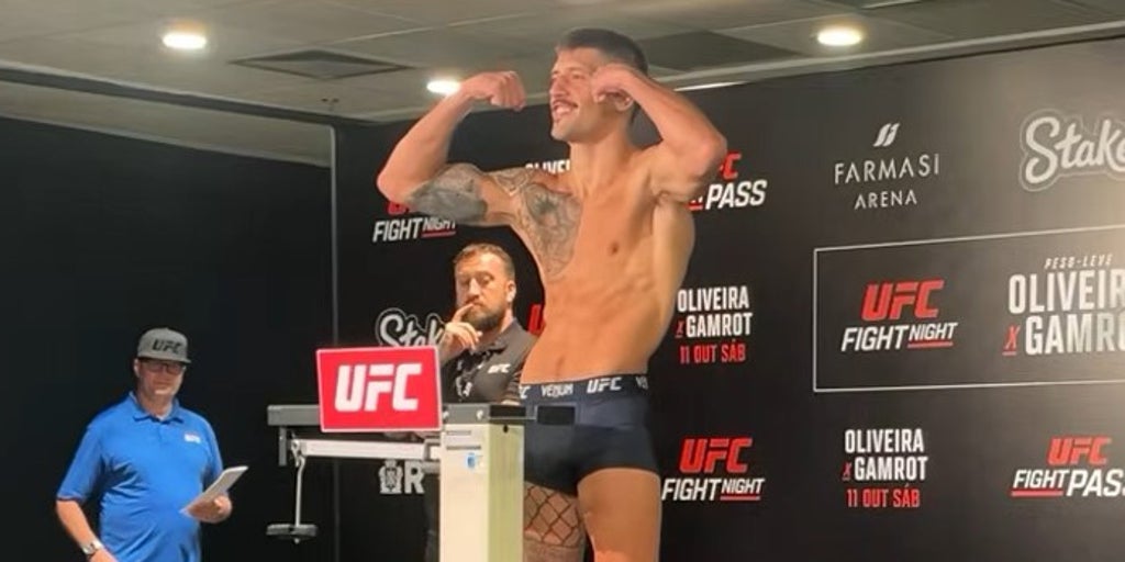 Joel Álvarez, peso correcto para su combate contra Vicente Luque en el UFC Río