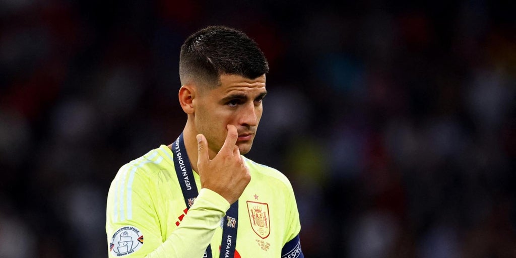 Morata, el vacío del capitán sin gol