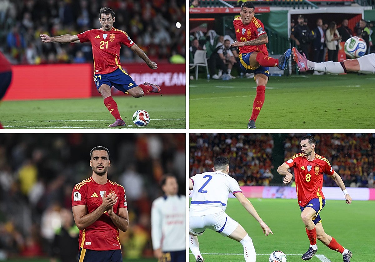 Oyarzábal, Porro, Merino y Fabián