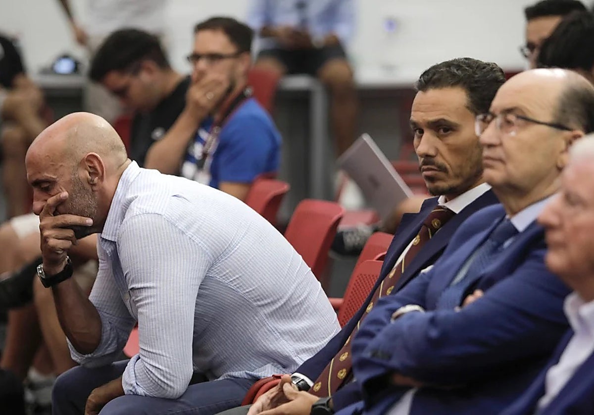 Monchi, Del Nido Carrasco y Castro, en el Sánchez-Pizjuán