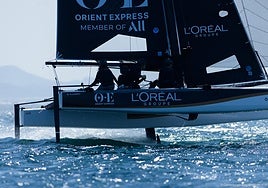 El Mar Menor cerrará la temporada de los catamaranes voladores ETF26