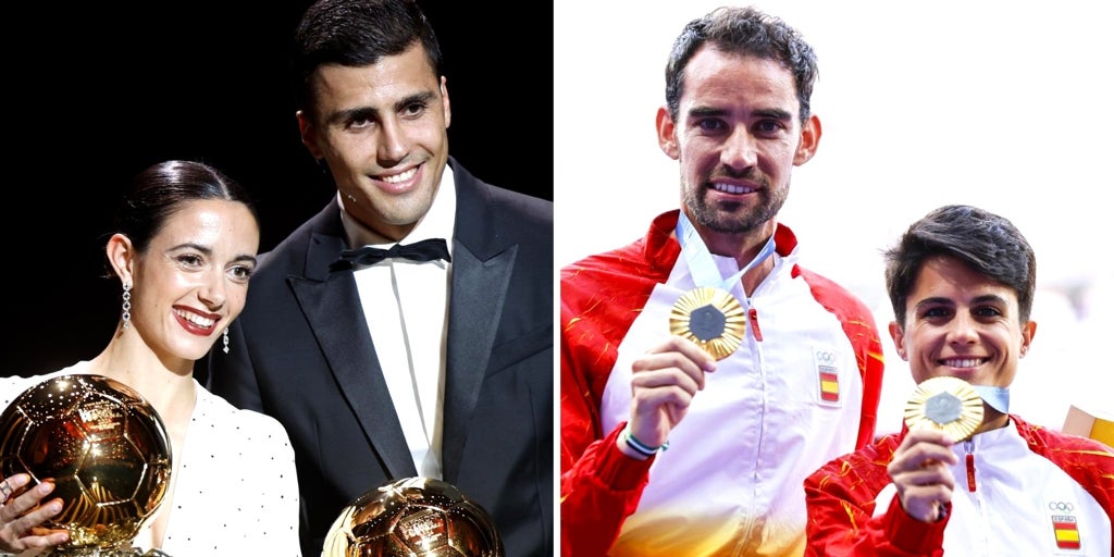 Premios nacionales del Deportes a pares para Rodri, Aitana, Álvaro Martín y María Pérez