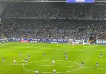 LaLiga oculta la protesta de los jugadores de Oviedo y Espanyol por el partido en Miami