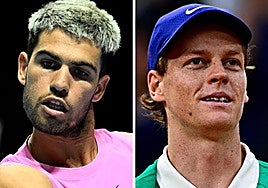 Alcaraz - Sinner: horario del partido y dónde ver online la final del Six Kings Slam hoy