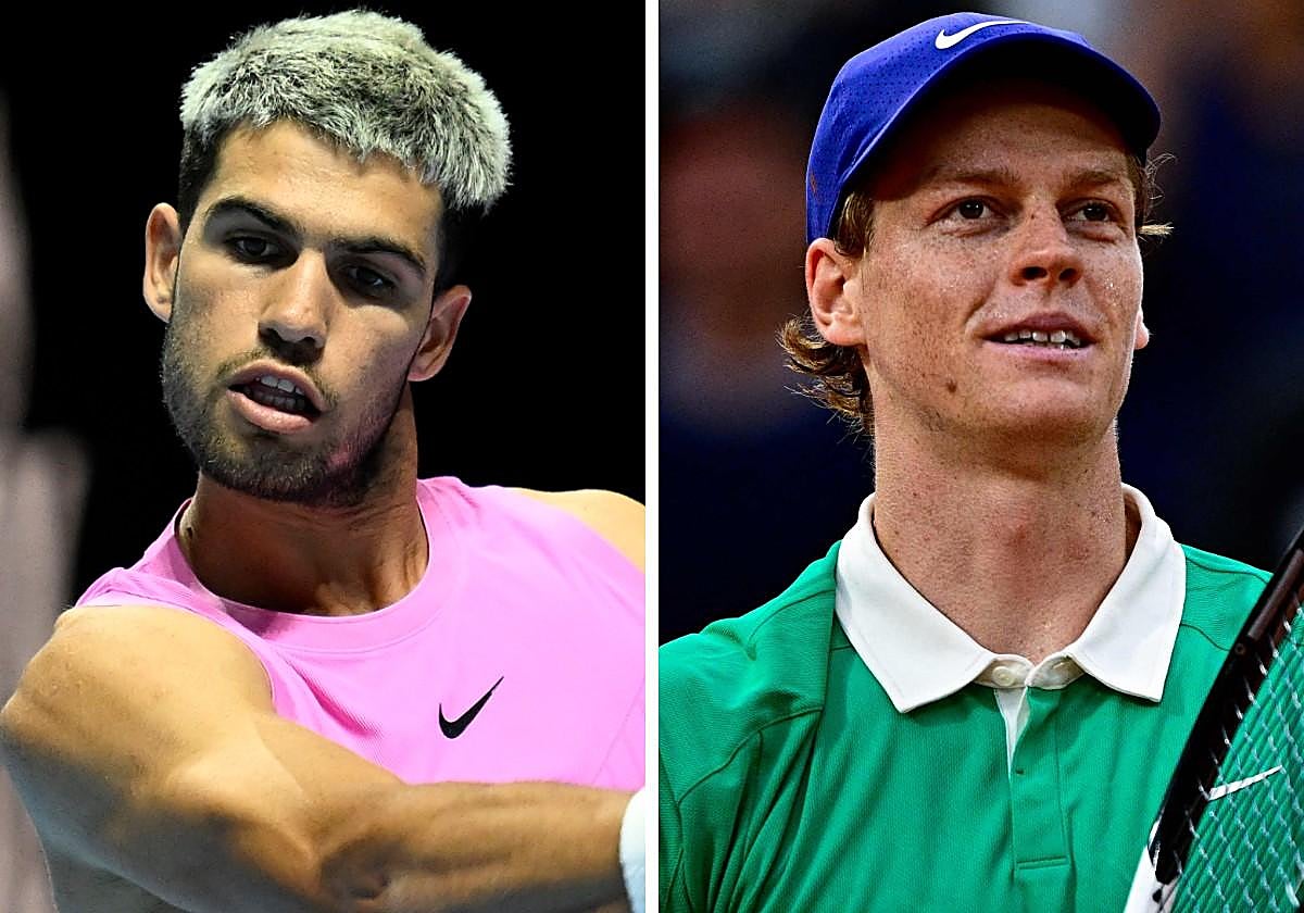 Alcaraz - Sinner: horario del partido y dónde ver online la final del Six Kings Slam hoy