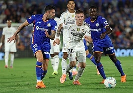 Getafe - Real Madrid en directo hoy: partido de la Liga, jornada 9