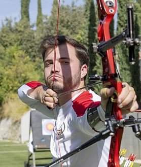 Imagen secundaria 2 - Andrés Temiño, durante la entrevista
