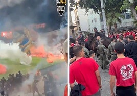 Caos en Tel Aviv: suspenden el derbi Maccabi-Hapoel tras violentos disturbios y enfrentamientos con la policía