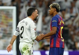 «El Bernabéu quizás le afectó un poco a Lamine Yamal»