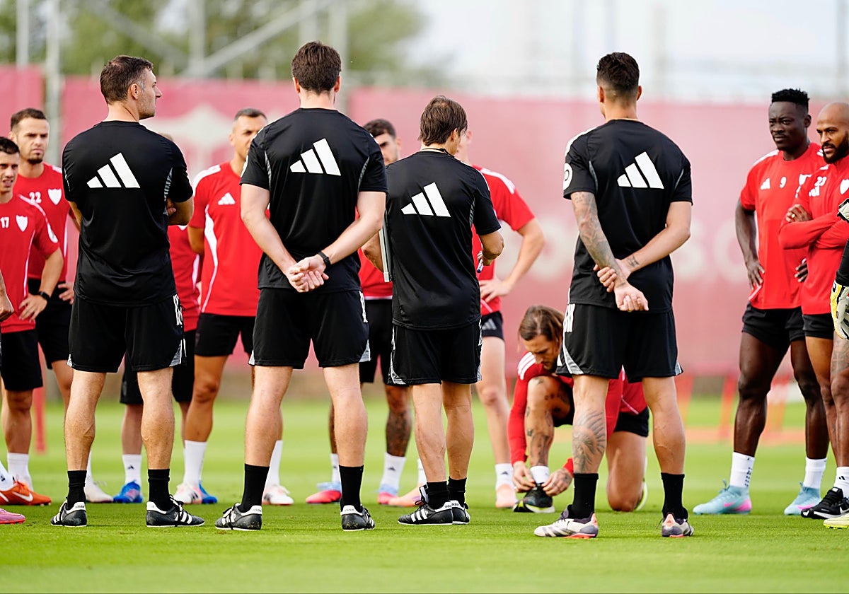 El Sevilla FC regresa al trabajo para preparar el duelo de la Copa del Rey ante el Toledo
