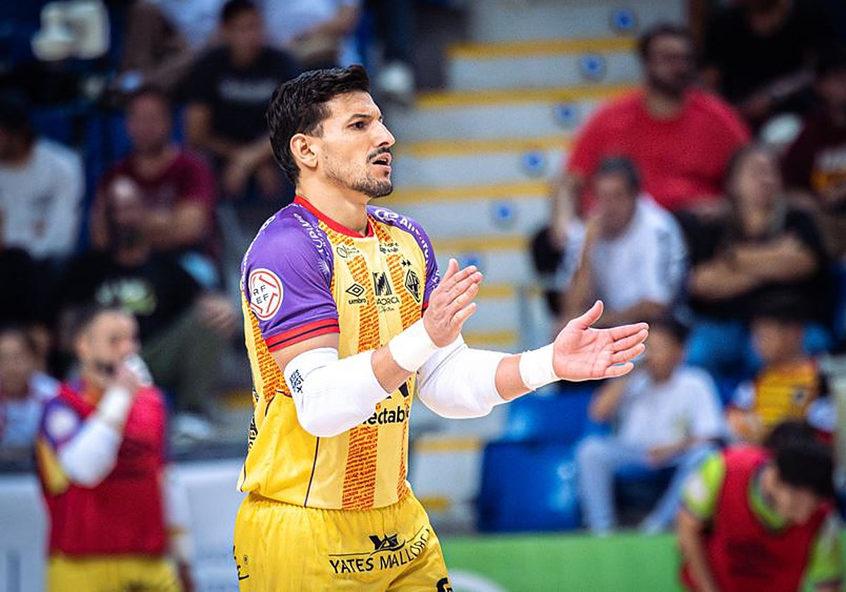 Luan Muller, durante un partido