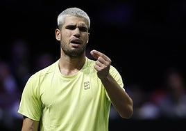 El partido para olvidar del kamikaze Alcaraz