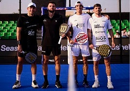 Garrido y Campagnolo firman la gran sorpresa en Egipto