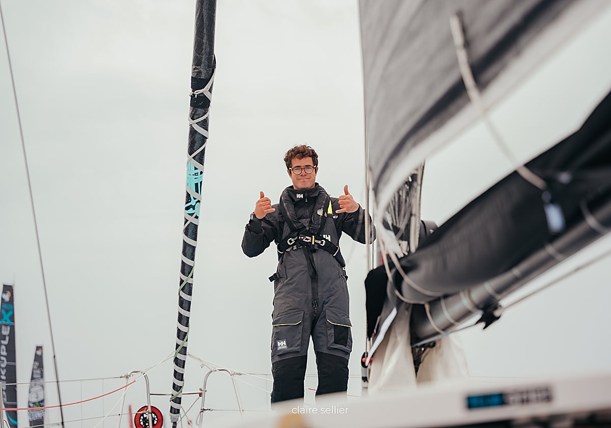 Carlos Manera está preparado para ir creciendo en la vela oceánica