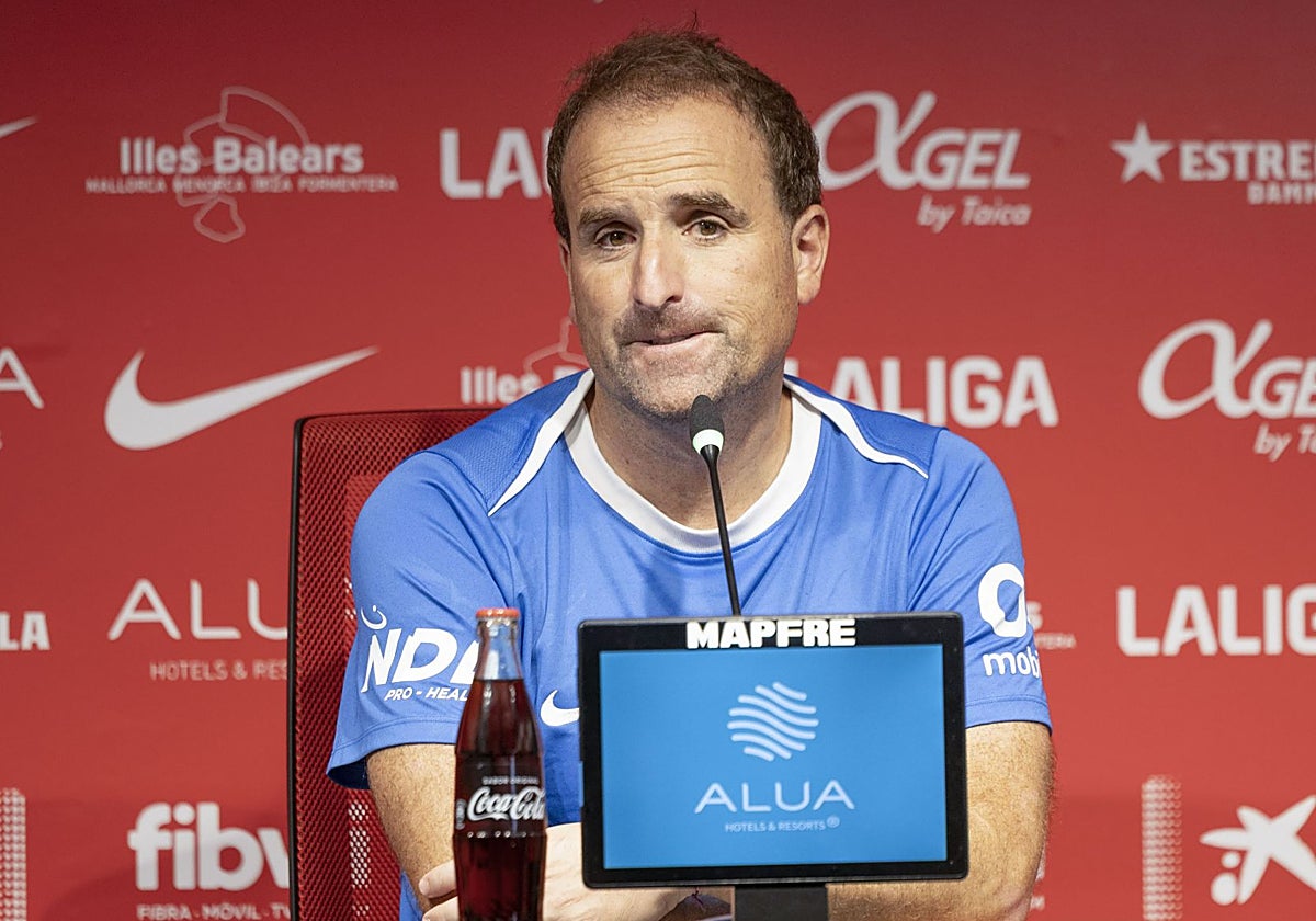 Jagoba Arrasate, entrenador del Mallorca