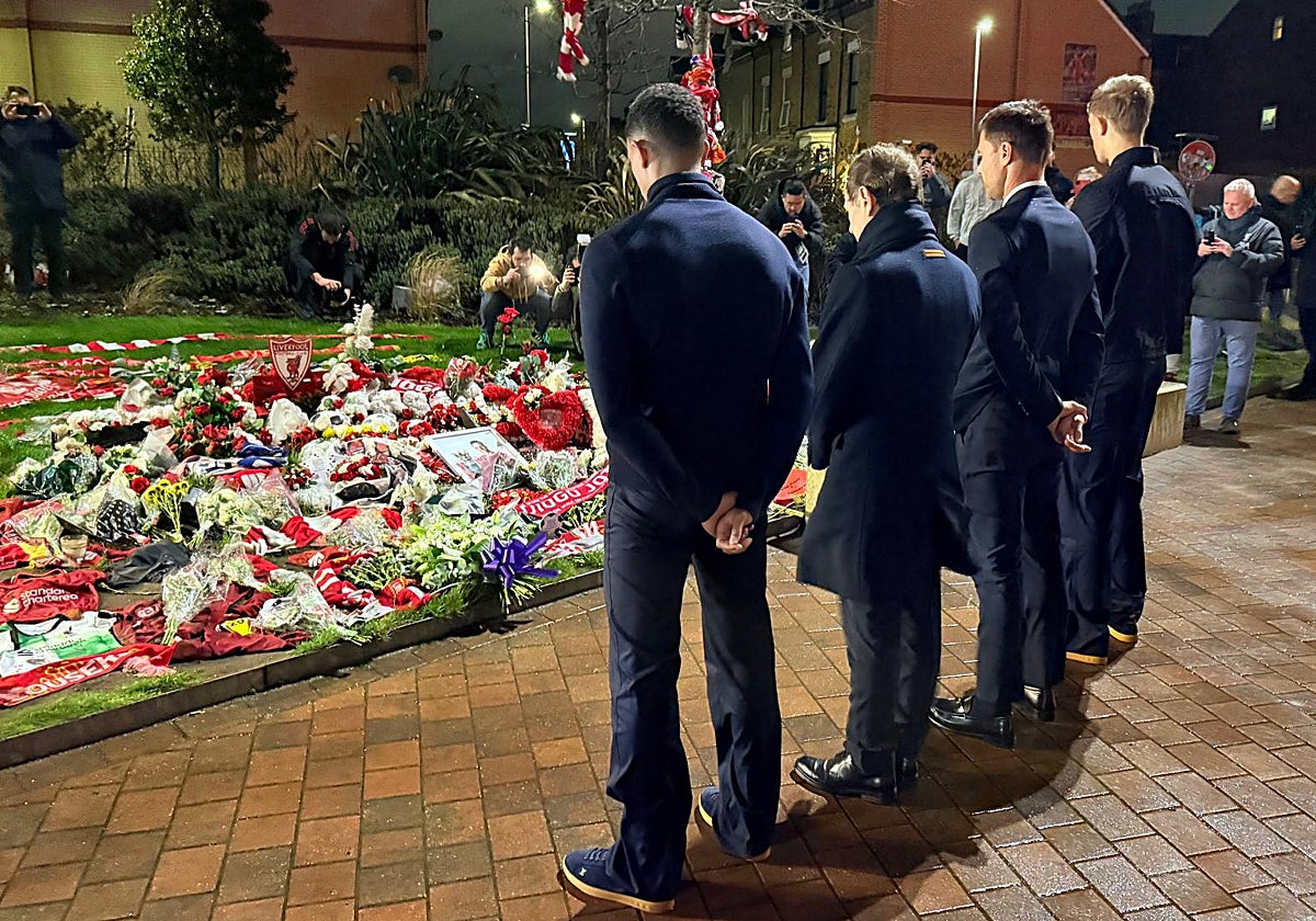 El homenaje a Diogo Jota