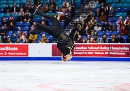 El público en pie: nuevo récord del mundo de Ilia Malinin con un ejercicio para la historia
