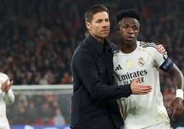 La extraña autocrítica de Xabi: «Ha sido un partido igualado, una derrota distinta a la del derbi»