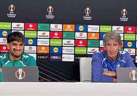 La complicidad entre Abde y Pellegrini: «El entrenador me dijo que me quedara, pues yo me quedé»