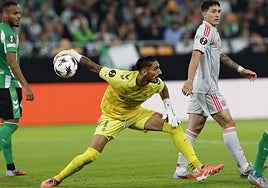 La cuarta portería a cero consecutiva de Álvaro Valles