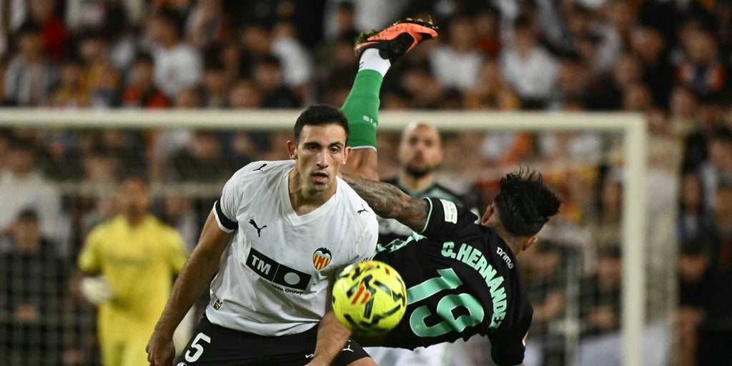 Valencia - Betis, las estadísticas del partido