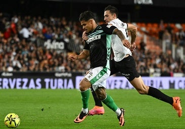 Valencia - Betis (1-1): resumen, goles, resultado y reacciones