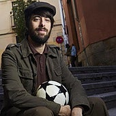 Uclés posa para Hinchas en la travesía del Nuncio