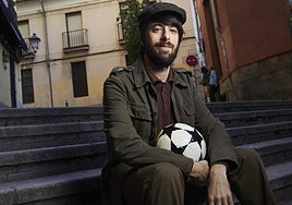 Uclés posa para Hinchas en la travesía del Nuncio