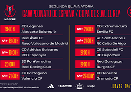 Definidas fecha y hora para el Extremadura - Sevilla de la Copa