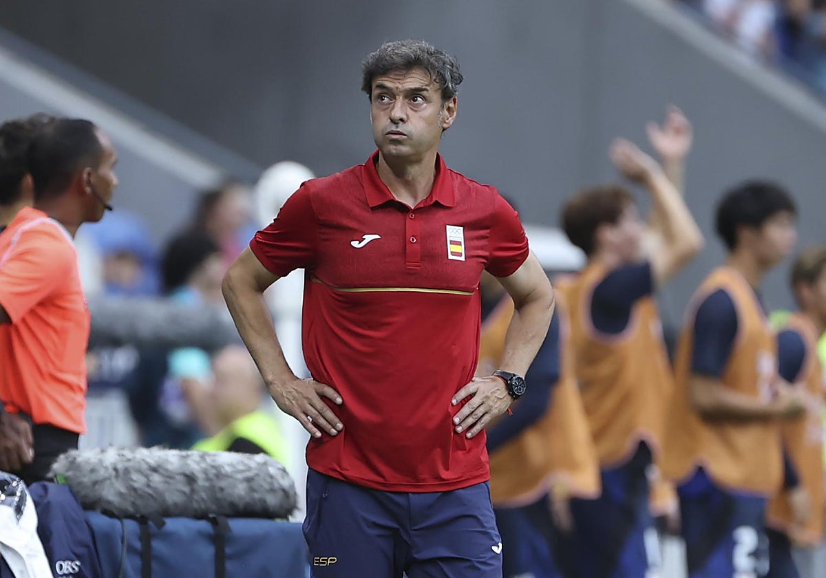 Santi Denia, durante los JJ.OO. de París