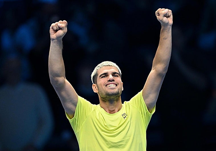 Carlos Alcaraz, número 1 de 2025 con lección maestra ante Musetti