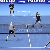 Granollers y Zeballos se despiden de la Copa de Maestros ante los números 1