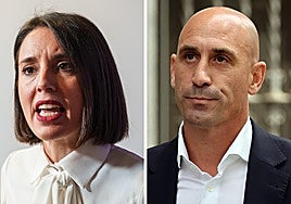 Irene Montero responde a Rubiales: «Otro hombre desconsolado a las que las feministas hemos arruinado la vida»