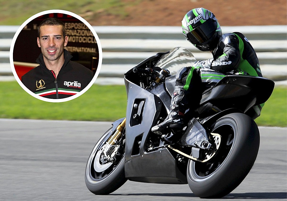 Marco Melandri, subido a una Kawasaki durante su etapa en MotoGP