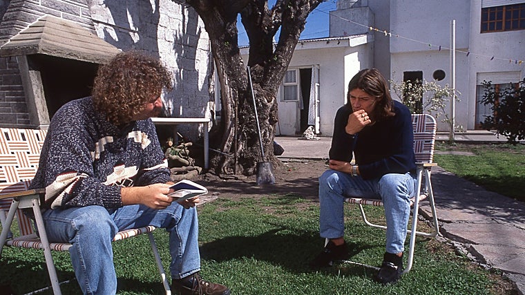 The journalist and biographer who knows Almeyda best: 