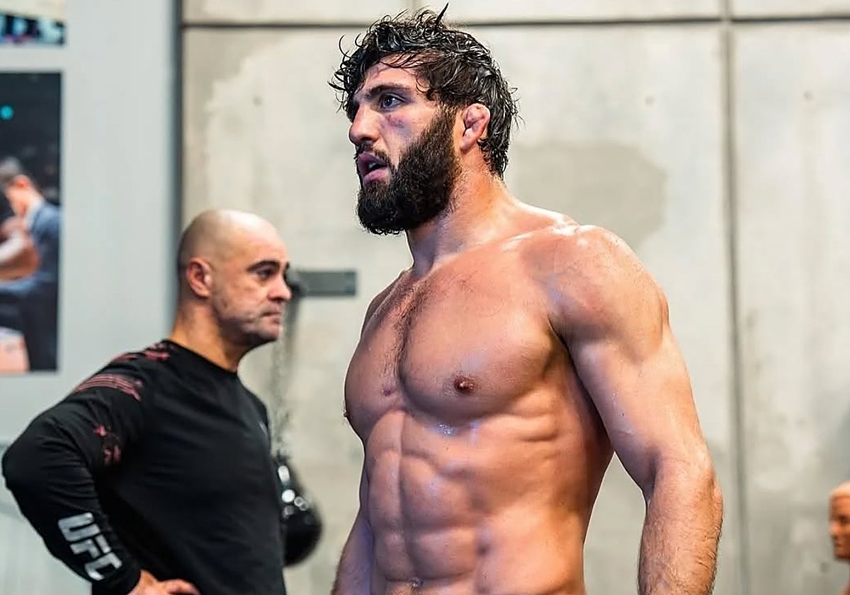 Arman Tsarukyan, tras un entrenamiento