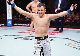 Bekzat Almakhan, el rival de Aleksandre Topuria que quiere frenar su ascenso hacia el estrellato en la UFC