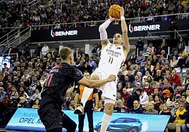 Nueva exhibición ofensiva del Real Madrid y liderato en la ACB
