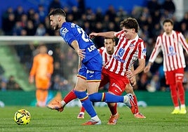 Un gol en propia y poco más para un irreconocible Atlético en Getafe