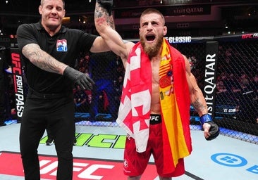 Aleksandre Topuria, tras su victoria en Qatar: «Toca seguir creciendo en la UFC»